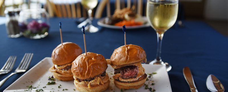 pork sliders Lakeshore Restaurant Anderson Island